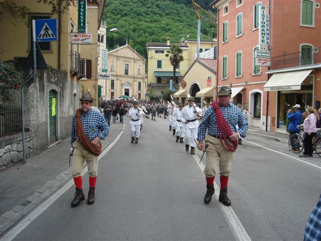 ... durante la sfilata ....